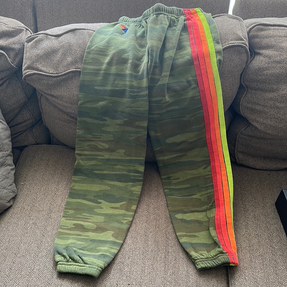Camo Aviator Nation Sweatpants